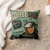Coffee Shop Vintage クッション (ブランケット)
