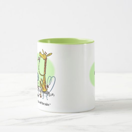 COFFEE SLOB by Jeff Willis Art マグカップ (中央)