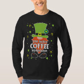 Coffee  St Patricks Day Gnome Matching Tシャツ (正面)