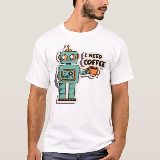 Coffee Statement Tシャツが必要 Tシャツ (正面)