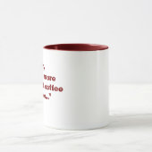 Coffee Stressful Joke Mug マグカップ (中央)