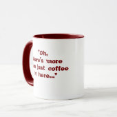 Coffee Stressful Joke Mug マグカップ (正面左)