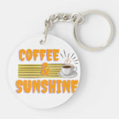 Coffee & Sunshine – Positive Morning Vibes  キーホルダー (裏面)