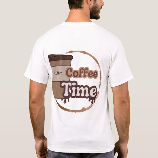 coffee tシャツ (裏面)