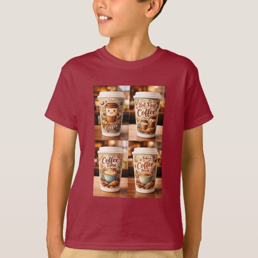 Coffee T-Shirt Tシャツ (正面)