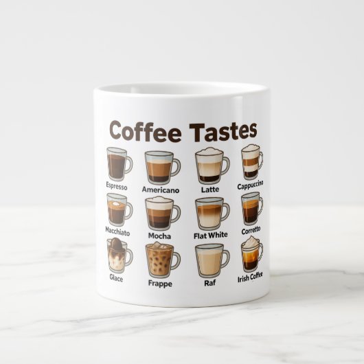 Coffee taste Specialty Mug ジャンボコーヒーマグカップ (正面)