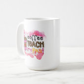 Coffee Teach Repeat コーヒーマグカップ (正面左)