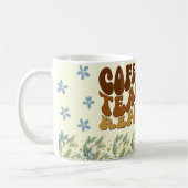 "COFFEE TEACH REPEAT" "ASPIRE to Inspire" コーヒーマグカップ (左)
