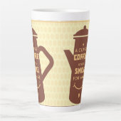 Coffee, The Fuel of Life カフェラテマグ (正面)