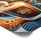coffee the key to unlocking my day ポスター (角)