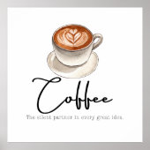 Coffee: The silent Partner ポスター (正面)