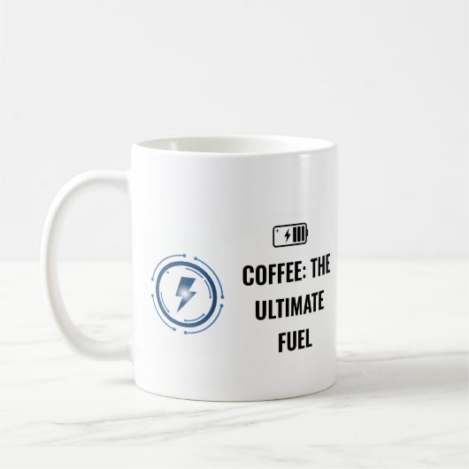 COFFEE: THE ULTIMATE FUEL コーヒーマグカップ (左)