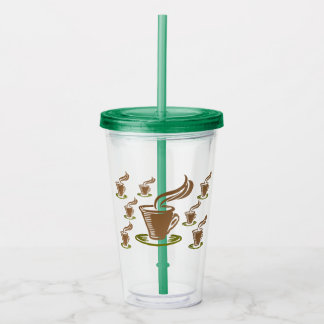 Coffee Themed Tumbler アクリルタンブラー