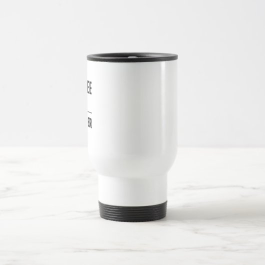 coffee then conquer travel Mug トラベルマグ (中央)