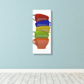 Coffee time キャンバスプリント (インサイチュ (ウッドフロア))