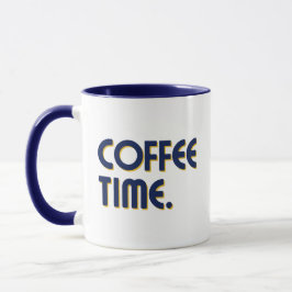 Coffee Time | シンプル ミニマリスト エブリデイ コーヒー マグカップ