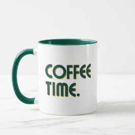 Coffee Time | シンプル ミニマリスト エブリデイ コーヒー マグカップ
