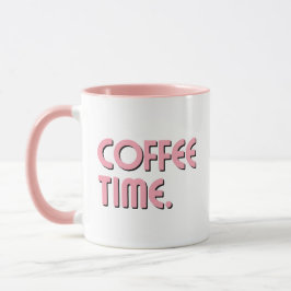 Coffee Time | シンプル ミニマリスト エブリデイ コーヒー マグカップ