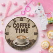 Coffee Time ペーパープレート (パーティー)