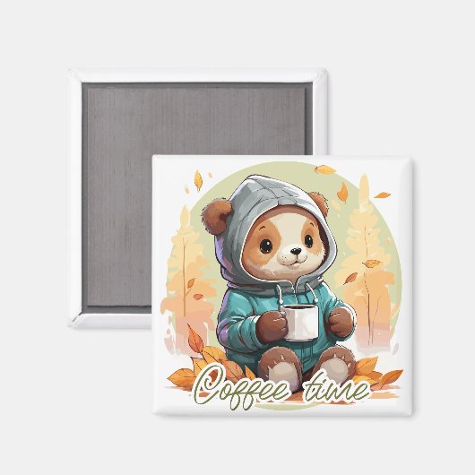 Coffee time マグネット (正面/裏面)