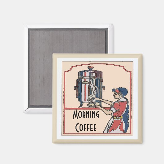 Coffee Time、編集文字 マグネット (正面/裏面)