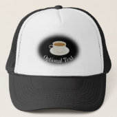 Coffee Time Baseball & Trucker Hats キャップ (正面)