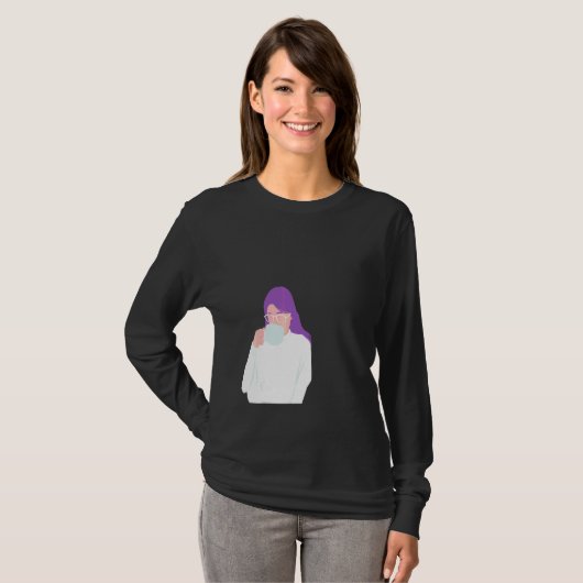 Coffee Time  Best  For Her Or Him Tシャツ (正面フル)