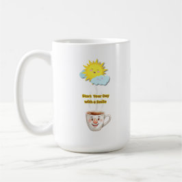 Coffee Time – Cute Smiling Cup コーヒーマグカップ