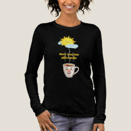 Coffee Time – Cute Smiling Cup トライブレンドＴシャツ