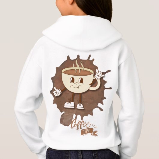 **Coffee Time – Cute Smiling Cup Steam  (裏面)