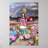 Coffee Time Fantasy Poster Print ポスター (正面)