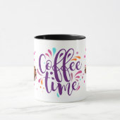 coffee time modern design マグカップ (中央)