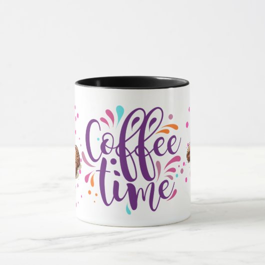 coffee time modern design マグカップ (中央)