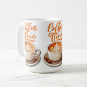 COFFEE TIME MUG コーヒーマグカップ (正面左)