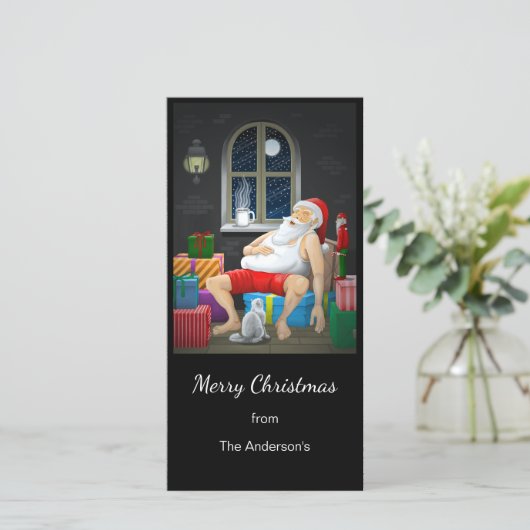 Coffee Time on Christmas Eve シーズンカード (スタンド正面)