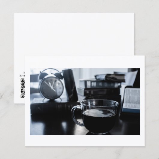 Coffee Time Postcard Print by JH Thornton ポストカード (正面/裏面)