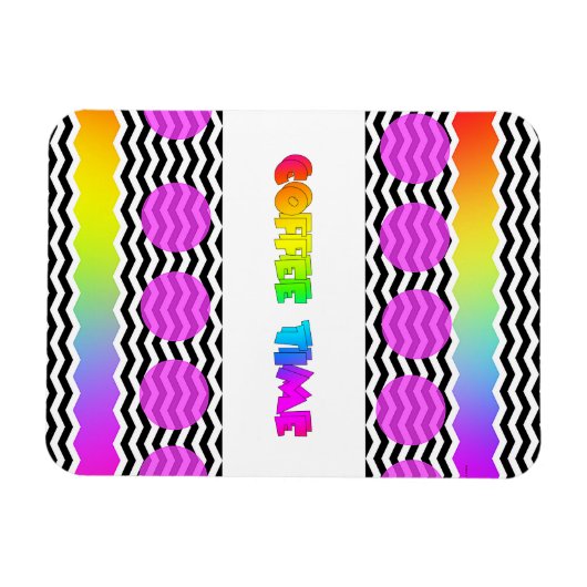 COFFEE TIME Refrigerator  マグネット (横)