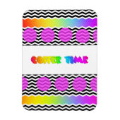 COFFEE TIME Refrigerator マグネット (縦)