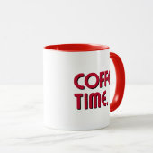 Coffee Time | Simple Minimalist Everyday Coffee マグカップ (正面右)