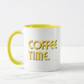 Coffee Time | Simple Minimalist Everyday Coffee マグカップ (左)