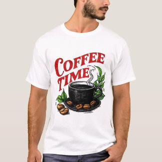 Coffee Time Tシャツ