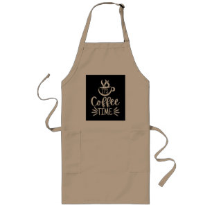 Coffee Time Tシャツ ロングエプロン