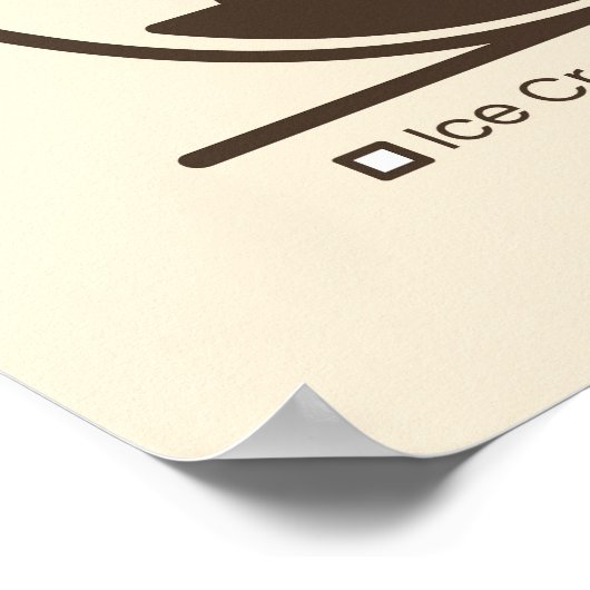 Coffee types ポスター (角)