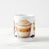 Coffee Types Guide Mug - Educational Barista Chart コーヒーマグカップ (中央)