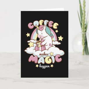 Coffee Unicornが魔法 カード
