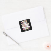 Coffee Unicornが魔法 スクエアシール (封筒)