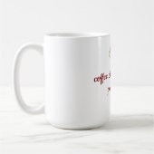 Coffee Vibes Loading – Minimal Coffee Mug コーヒーマグカップ (左)