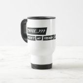 Coffee...??? Where’s my freakin’ champagne..?!? トラベルマグ (正面左)