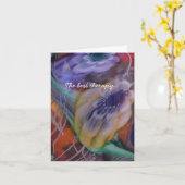 Coffee with a Friend is セラピー カード (黄色い花)