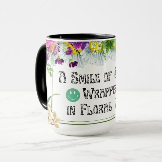 Coffee with a Smile マグカップ (正面左)